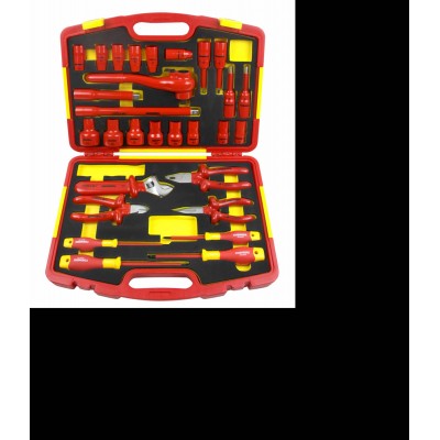 29pcs 1000v Vde Insulated Electric Hand Tool Box Set